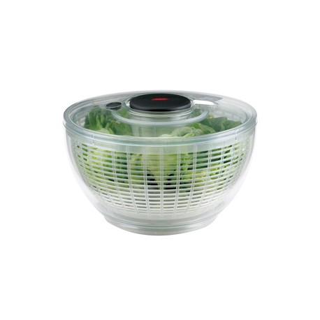 Essoreuse à salade Oxo à poussoir transparente GM Ø 26 cm - La Carpe